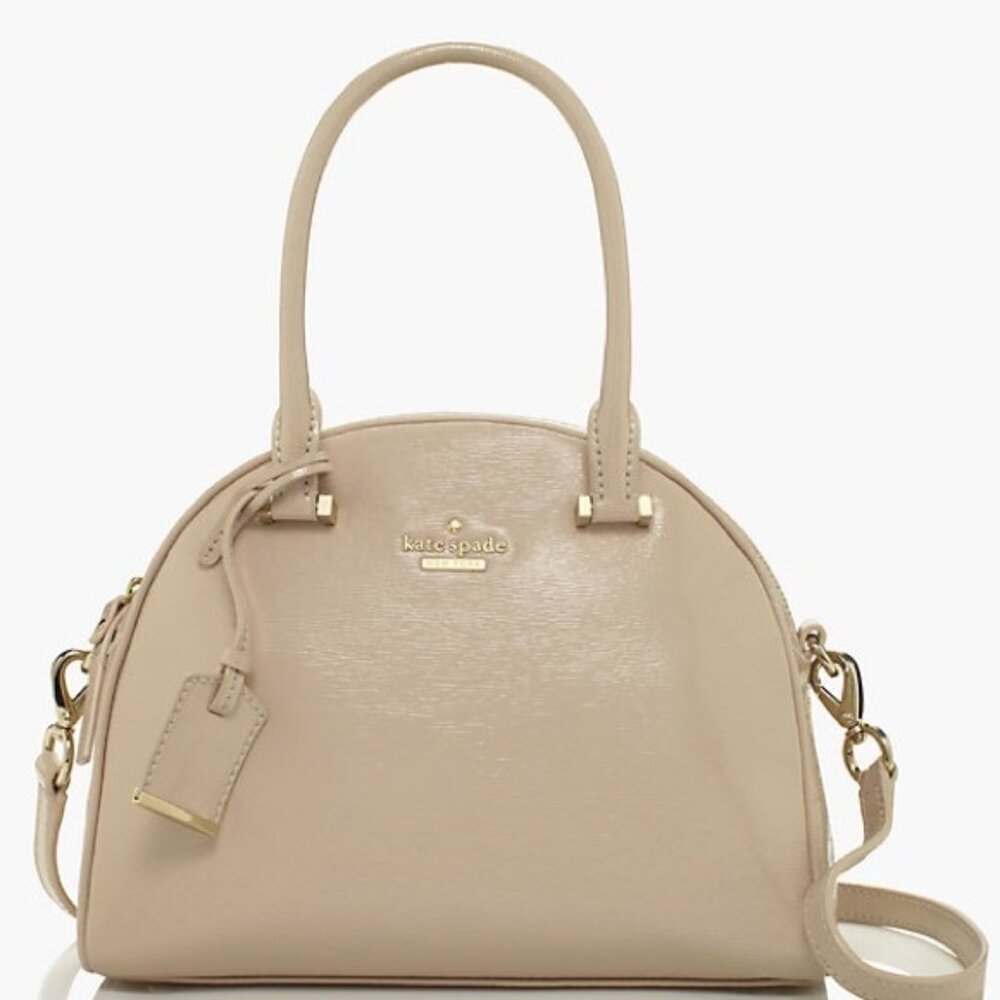 Cedar Street Small Pearl Patent Leather Bag NWOT